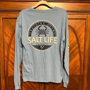 Salt Life Ocean Blue Long Sleeve Tee